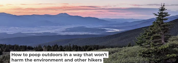 A pilot program to distribute waste bags to hikers on Mount Elbert in Colorado successfully cut down the amount of human waste on the massive mountain. Shari Edelson, CC BY-ND